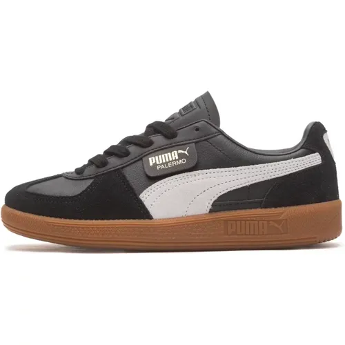 Leder Palermo Sneakers , Herren, Größe: 43 EU - Puma - Modalova