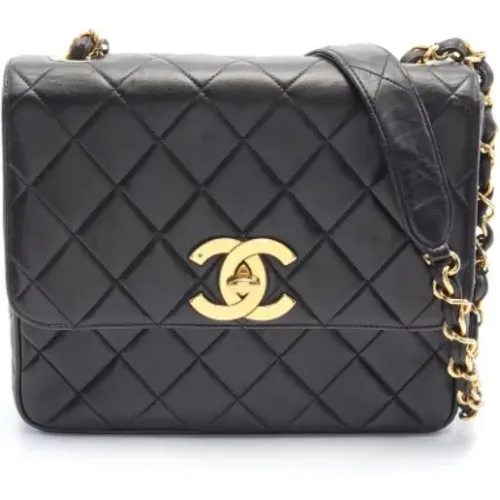 Pre-owned Leather chanel-bags , female, Sizes: ONE SIZE - Chanel Vintage - Modalova