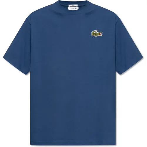 T-Shirt mit Logo , unisex, Größe: L - Lacoste - Modalova