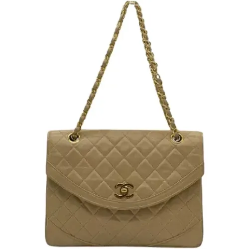 Pre-owned Leather chanel-bags , female, Sizes: ONE SIZE - Chanel Vintage - Modalova