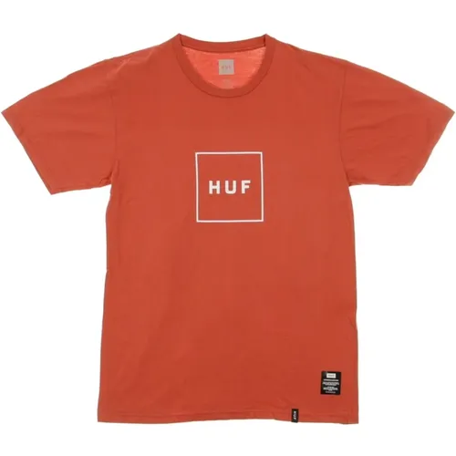 Poppy Box Logo T-Shirt HUF - HUF - Modalova
