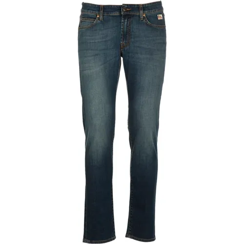 Klassische Denim-Jeans für Männer , Herren, Größe: W36 - Roy Roger's - Modalova