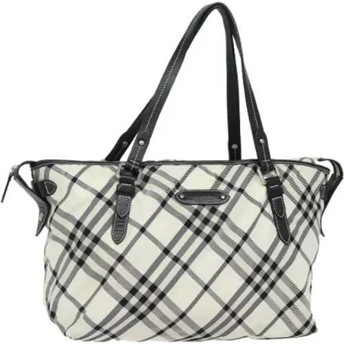 Pre-owned Canvas totes , female, Sizes: ONE SIZE - Burberry Vintage - Modalova