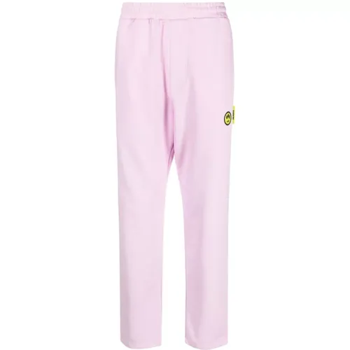 Pink Lavander Sweat Pants , Herren, Größe: XS - Barrow - Modalova