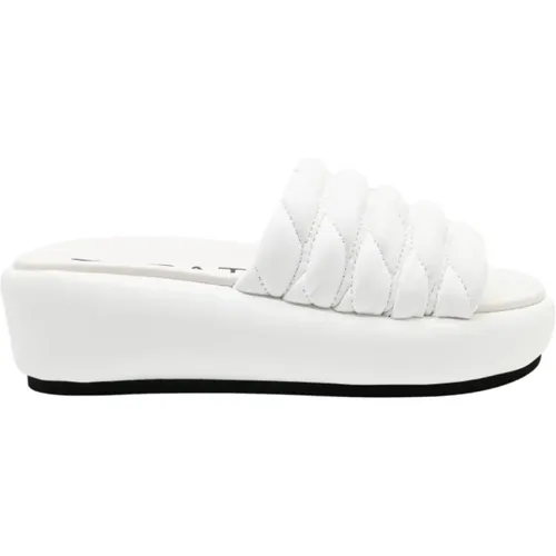 Weiße Sneakers B45 , Damen, Größe: 38 EU - Strategia - Modalova