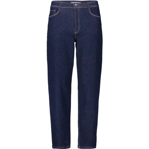 Cropped-Jeans mit weitem Bein , Damen, Größe: S - Betty & Co - Modalova