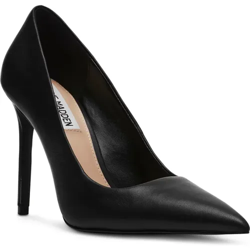 Flache Lederschuhe , Damen, Größe: 36 EU - Steve Madden - Modalova