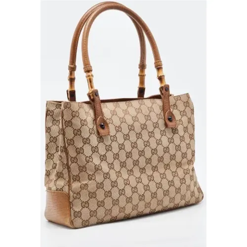 Pre-owned Canvas totes , female, Sizes: ONE SIZE - Gucci Vintage - Modalova