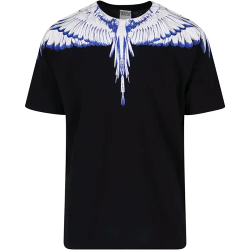 Icon Wings Regular T-Shirt , male, Sizes: 2XL - Marcelo Burlon - Modalova