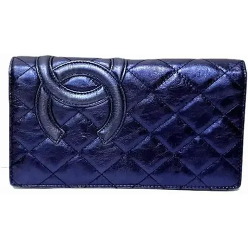 Pre-owned Leather wallets , female, Sizes: ONE SIZE - Chanel Vintage - Modalova