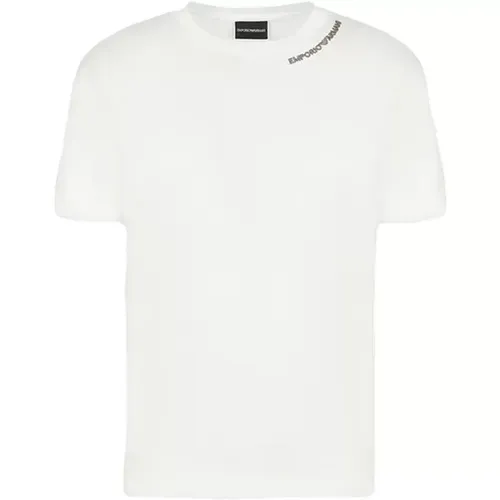 Stylisches Herren T-Shirt , Herren, Größe: XL - Emporio Armani - Modalova