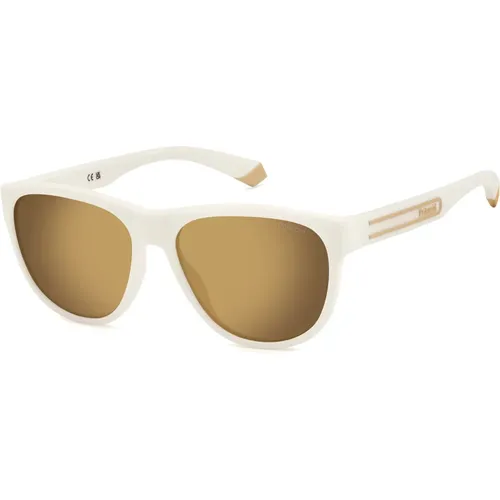 Matte /Gold Sonnenbrille,Teal/Green Sunglasses - Polaroid - Modalova