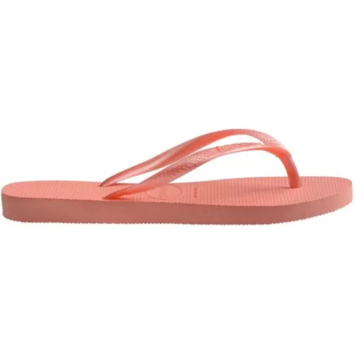 Weiße Gummiflipflops Slim Modell,Weiße Gummiflipflops,Flipflops,Weiße Gummibänder Flip Flops - Havaianas - Modalova