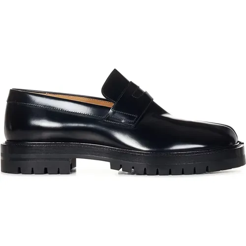 Loafer Shoes with Chunky Lug Sole , male, Sizes: 7 UK - Maison Margiela - Modalova