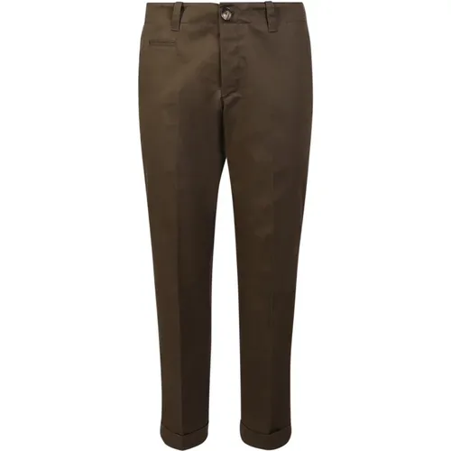 Buckle detail Trousers by . The Italian designer shows a contemporary and innoatie soul through the garments , male, Sizes: W34, W35, W32, W33 - PT Torino - Modalova