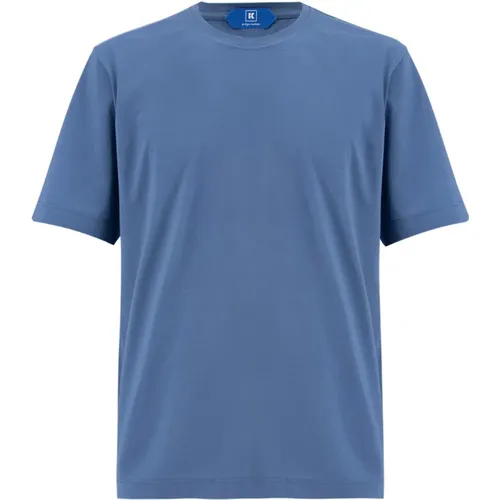 Navy Classic T-Shirt for Men , male, Sizes: 2XL, XL - Kired - Modalova