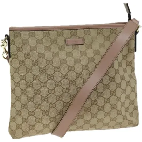 Pre-owned Canvas gucci-bags , female, Sizes: ONE SIZE - Gucci Vintage - Modalova