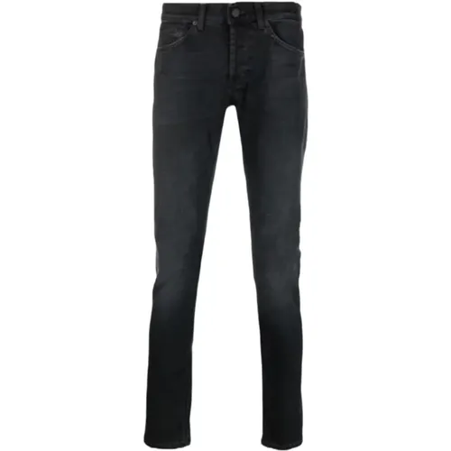 George Slim-fit Jeans for Men , male, Sizes: W32 - Dondup - Modalova