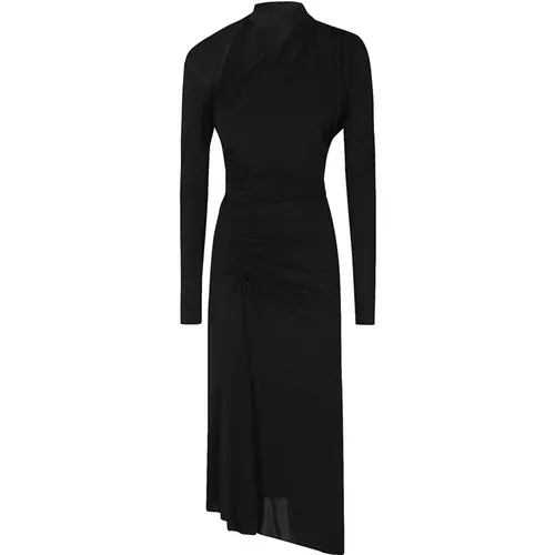 Gerüschtes Midi-Kleid - Victoria Beckham - Modalova