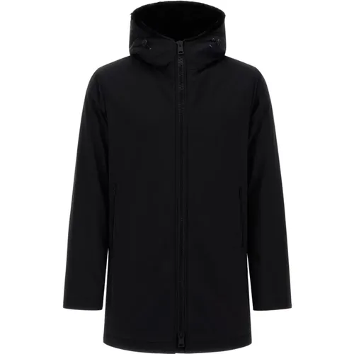 Parka mit Pelzfutter und Kapuze , Herren, Größe: 2XL - Herno - Modalova