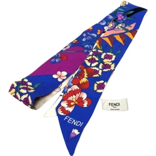 Pre-owned Fabric scarves , female, Sizes: ONE SIZE - Fendi Vintage - Modalova