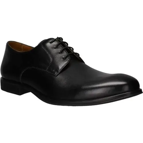 Schwarze Formale Business-Schuhe , Herren, Größe: 45 EU - Salamander - Modalova