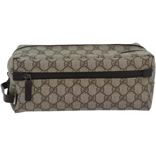 Pre-owned Leather clutches , female, Sizes: ONE SIZE - Gucci Vintage - Modalova