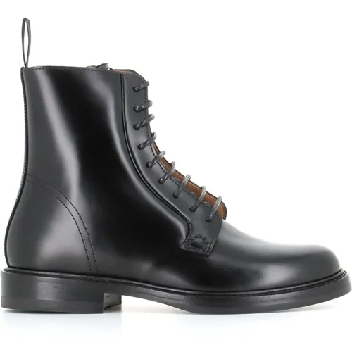 Leather Zip Boots , female, Sizes: 4 1/2 UK, 7 UK, 4 UK - Henderson - Modalova