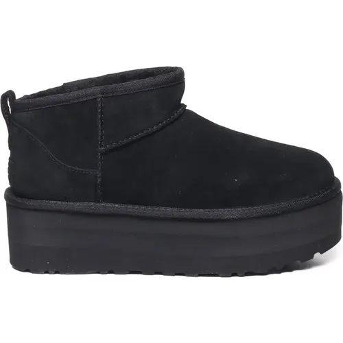 Suede Boots with Wool Lining , female, Sizes: 8 UK, 7 UK - Ugg - Modalova