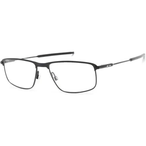 Klassische Schwarze Optische Brille , Herren, Größe: 54 MM - Oakley - Modalova