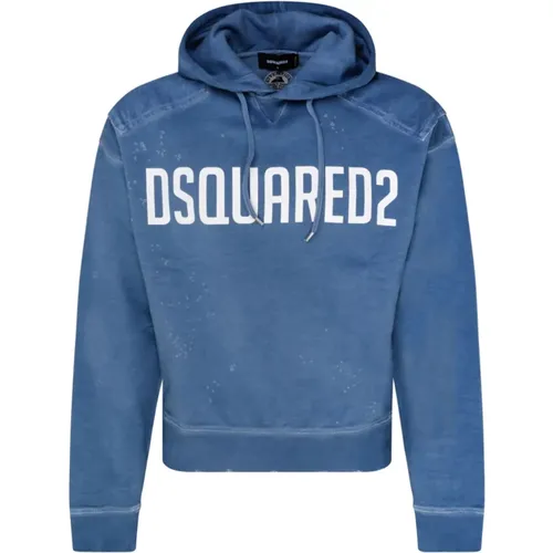 Hoodies , Herren, Größe: L - Dsquared2 - Modalova