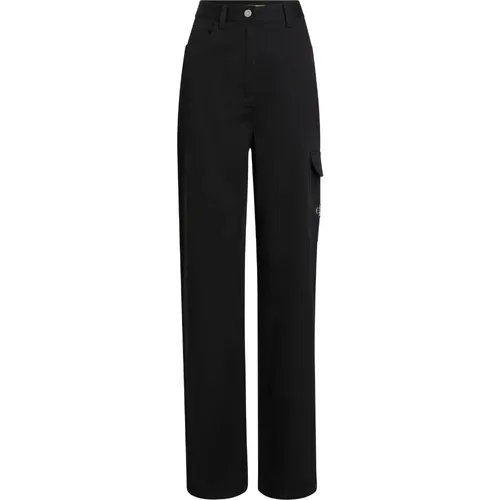 Wide Leg Trousers , female, Sizes: S - Calvin Klein - Modalova