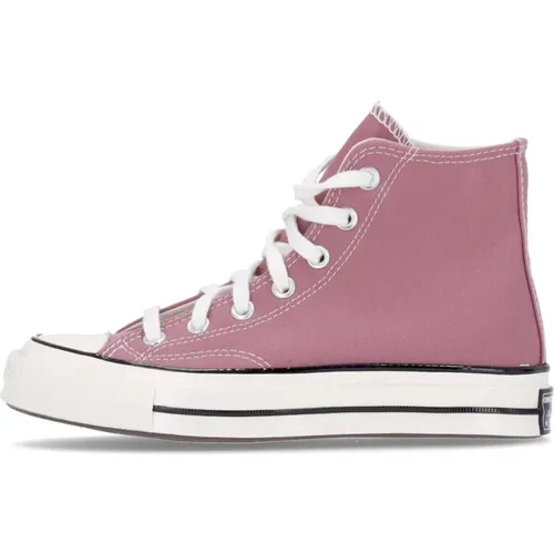 Rosa High Top Sneaker mit Logo , Herren, Größe: 45 EU - Converse - Modalova