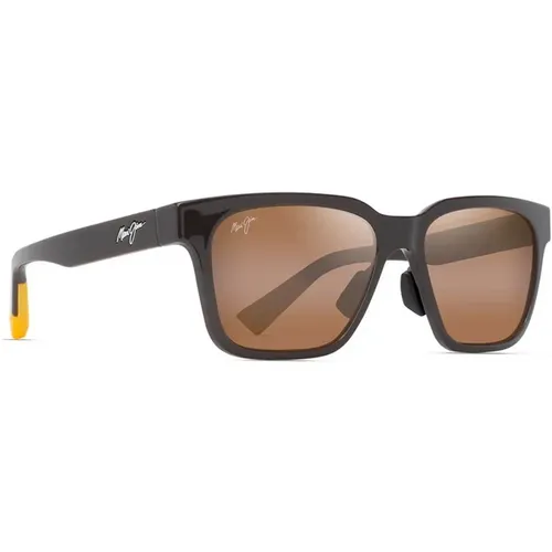 Stylish Square Glasses in Shiny , unisex, Sizes: ONE SIZE - Maui Jim - Modalova