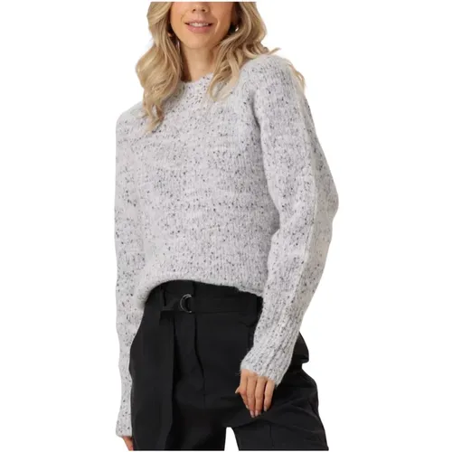 Grauer Blair Pullover , Damen, Größe: M - Knit-ted - Modalova