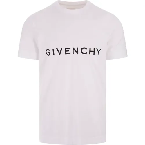 Archetype Print T-shirt , male, Sizes: XS - Givenchy - Modalova