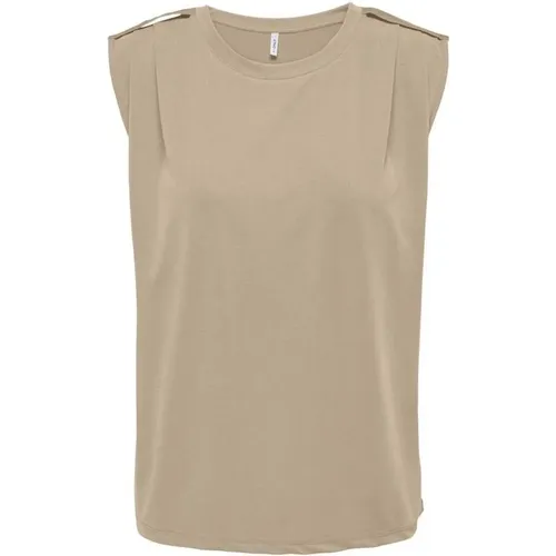 Kostenloses Tanktop , Damen, Größe: L - Only - Modalova