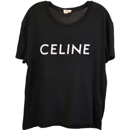 Pre-owned Cotton tops , female, Sizes: L - Celine Vintage - Modalova