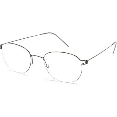 Schwarze optische Brille, vielseitig und stilvoll , unisex, Größe: 51 MM - lindbergh - Modalova