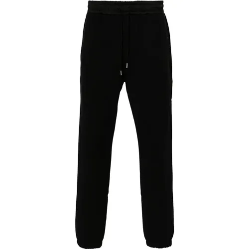 Cotton Tracksuit-Style Trousers , male, Sizes: L, M, S - Saint Laurent - Modalova
