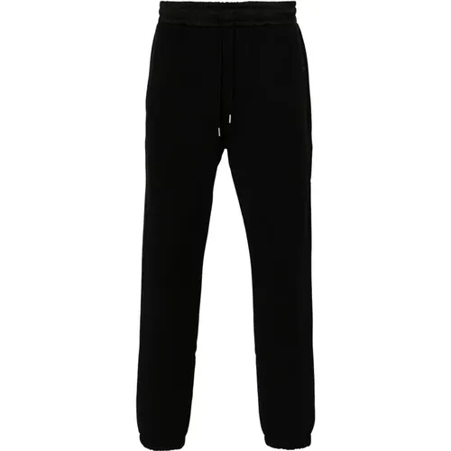 Cotton Tracksuit-Style Trousers , male, Sizes: M, S - Saint Laurent - Modalova