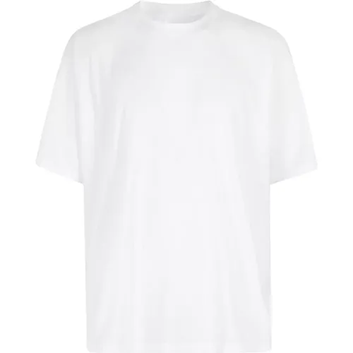 Lässiges Baumwoll-T-Shirt in Verschiedenen Farben , Herren, Größe: XS - MM6 Maison Margiela - Modalova