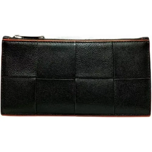 Pre-owned Leather wallets , female, Sizes: ONE SIZE - Bottega Veneta Vintage - Modalova