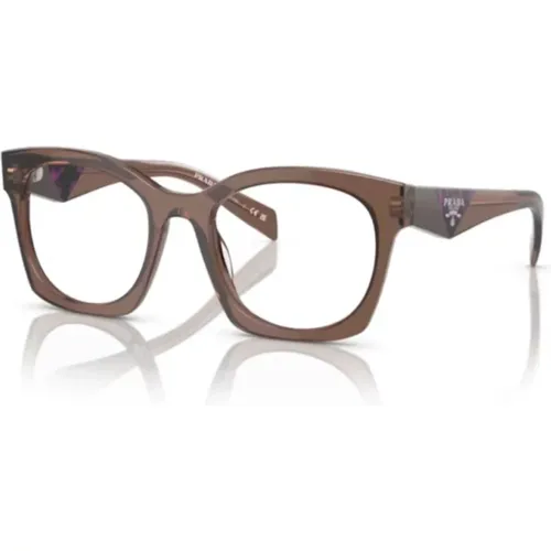 Stylische A05V Brille , unisex, Größe: 50 MM - Prada - Modalova