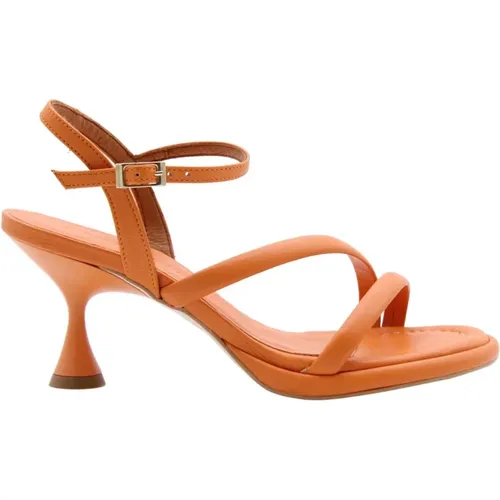 High Heel Sandals , female, Sizes: 3 UK, 4 UK, 7 UK, 5 UK, 6 UK - Angel Alarcon - Modalova