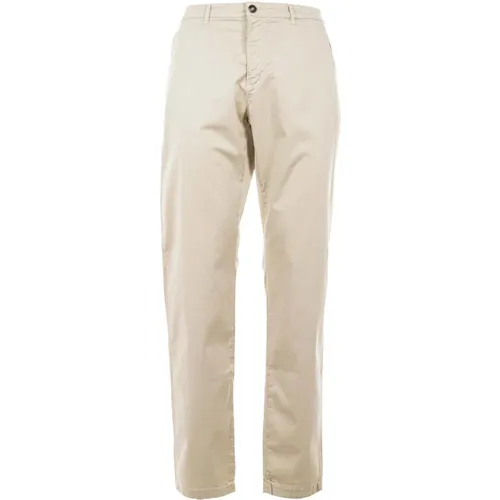 Men's Cotton Chino Pants Sand/ , male, Sizes: 4XL - Liu Jo - Modalova