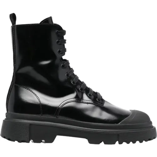 Lace-up Boots , male, Sizes: 6 1/2 UK, 6 UK, 7 UK - Hogan - Modalova