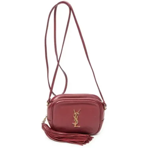 Pre-owned Leather shoulder-bags , female, Sizes: ONE SIZE - Yves Saint Laurent Vintage - Modalova