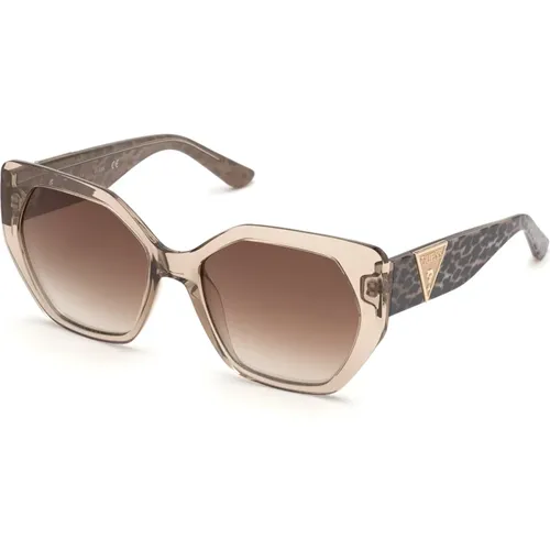 Stylish Sunglasses with Mirror Lenses , female, Sizes: 57 MM - Guess - Modalova