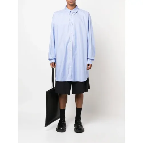 Clear Oversized Shirt , male, Sizes: L - Maison Margiela - Modalova